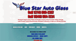 Desktop Screenshot of bluestarautoglass.com